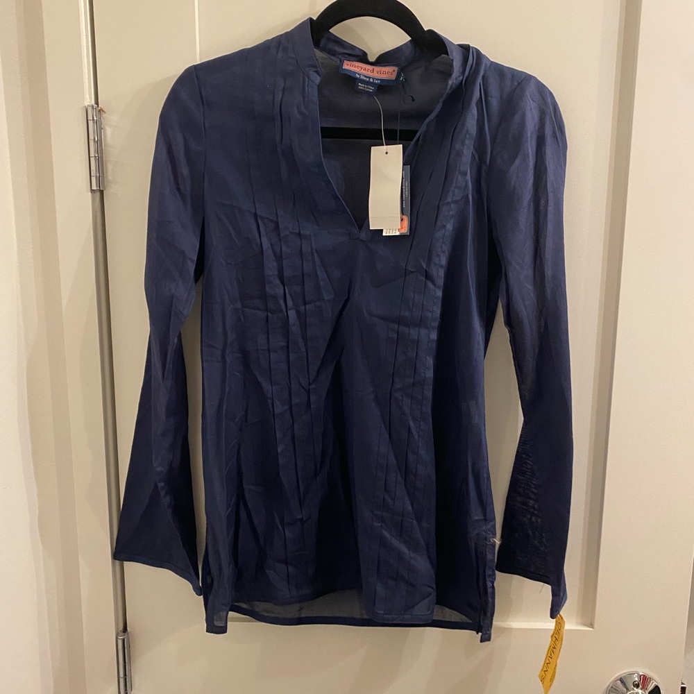 Vineyard Vines Blue Long Sleeve